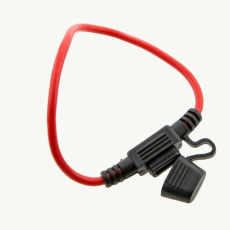 Держатель предохранителя плоского "Мини" с крышкой и проводом (до 30А, компл. 1 шт.) купить недорого с доставкой в Каргат